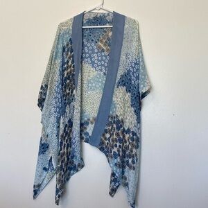 Style Collection boho kimono daisy’s an flower hippie duster 100% viscose o/s
